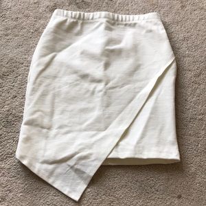 NWT asymmetrical bodycon skirt